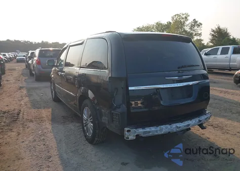 2016 Chrysler Town & Country Touring-L Anniversary Edition из США, поврежденный, VIN 2C4RC1CG8GR159460